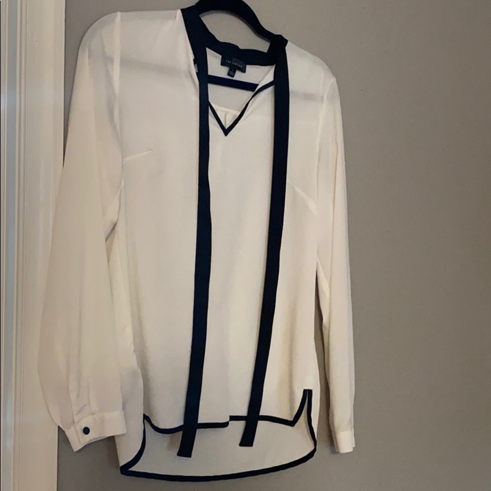 The Limited, size Small, black & white blouse